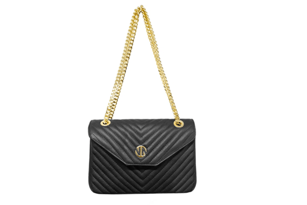 NEW Limited Edition V stitch Large Black Bag - Nomination Accessories, Genuine  Leather Handbags