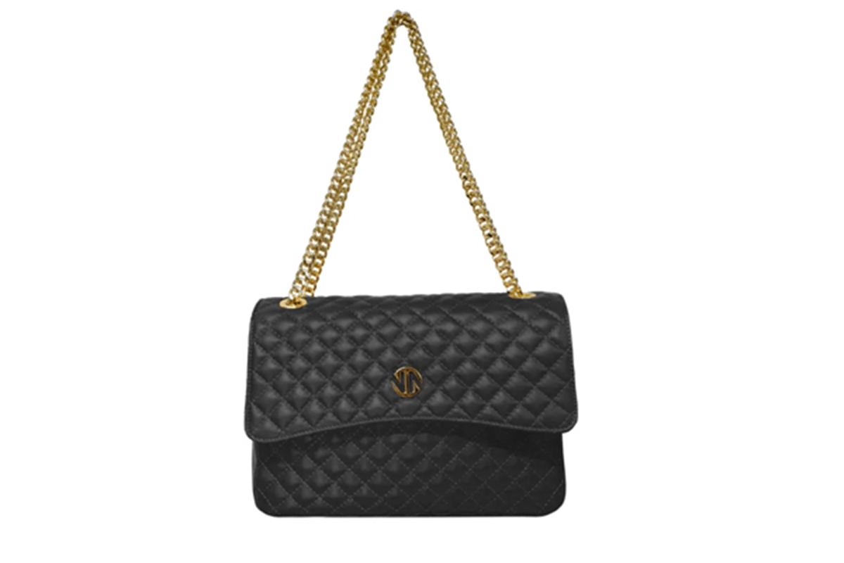 NEW Limited Edition Diamond Cut Black Bag Nomination Accessories